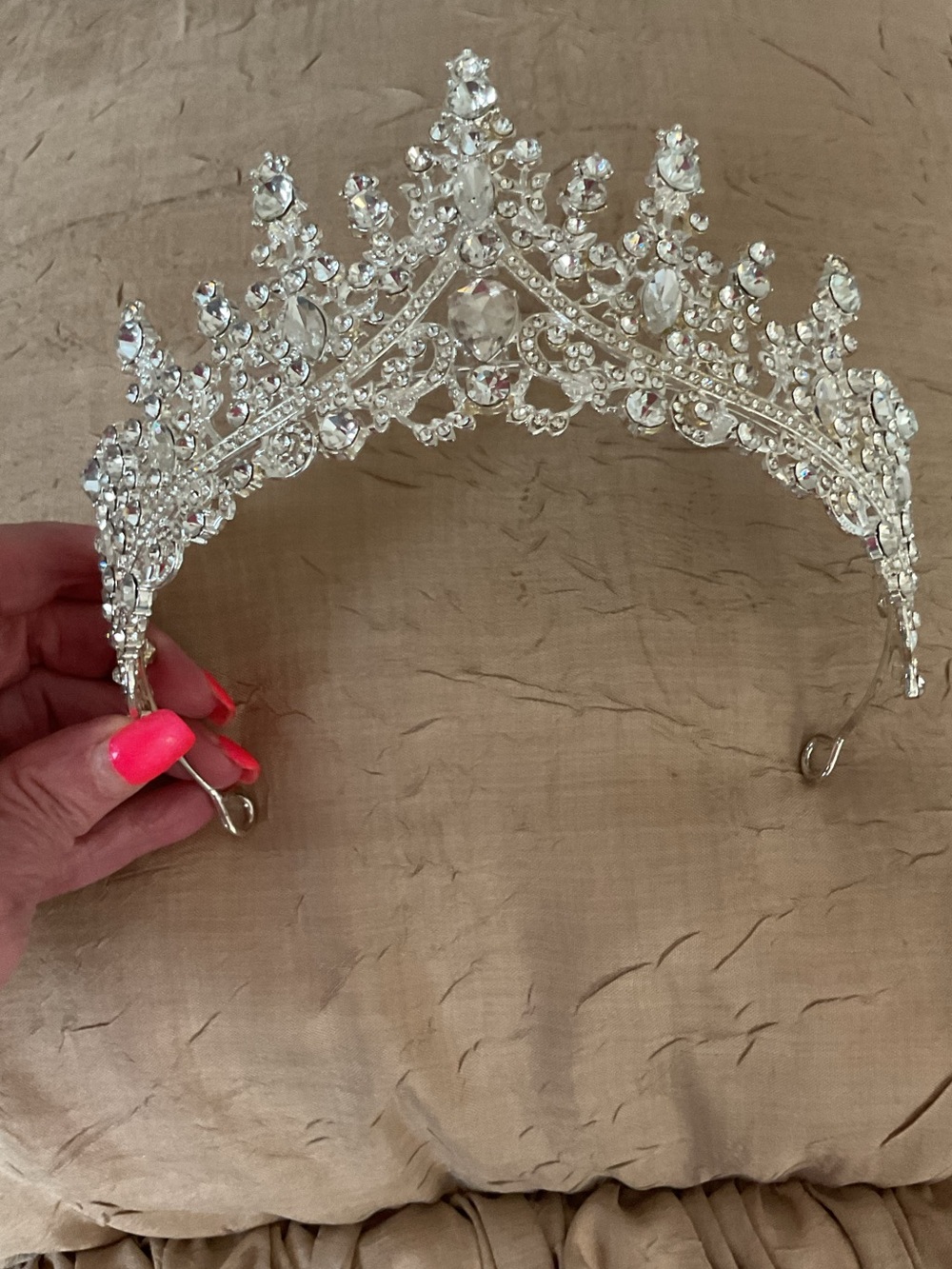 Rhinestone Tiara for Birthday, Bridal, Pageant or Prom NWOT